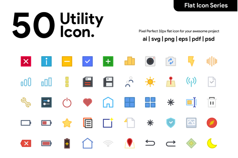 50-utility-icon-flat