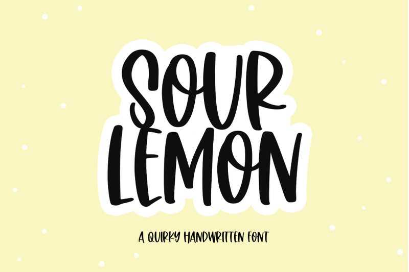 sour-lemon-quirky-handwritten-font