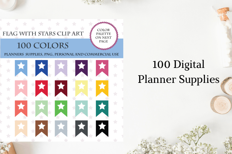 banners-flag-with-stars-clipart-banners-flag-for-scrapbooking