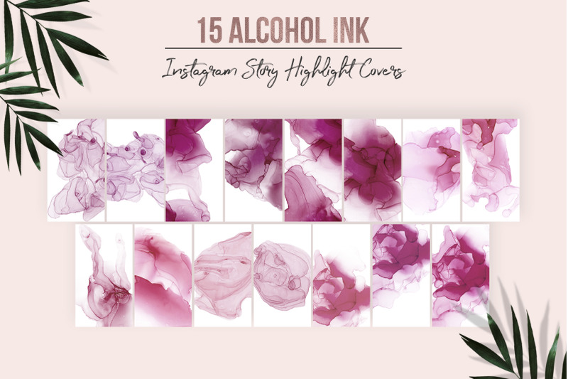 alcohol-ink-instagram-highlights