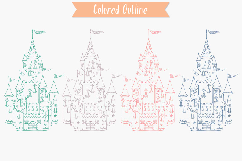 hand-drawn-castle-colored-princess-royal-palace-fairy-tale