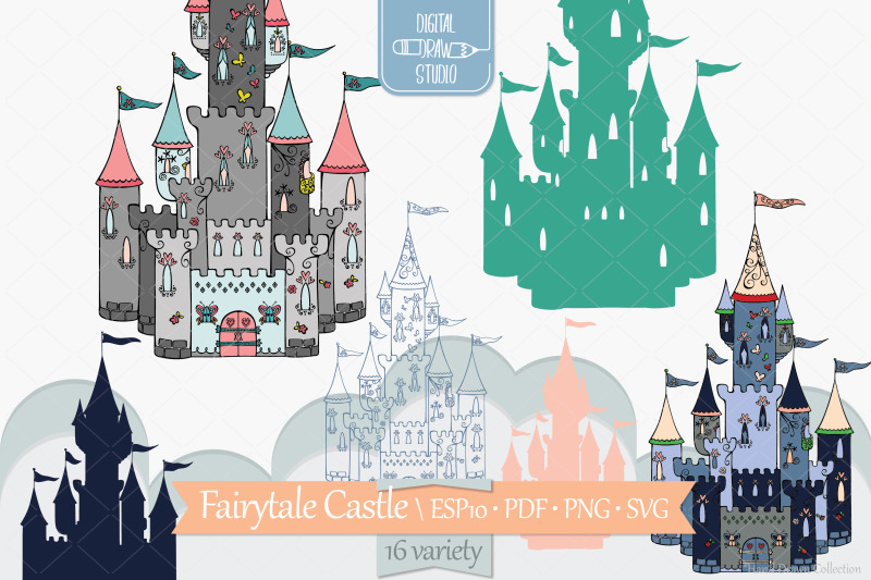 hand-drawn-castle-colored-princess-royal-palace-fairy-tale