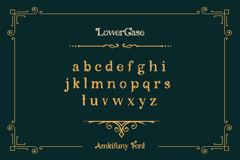 amkifuny-new-brush-serif-display-font-typeface