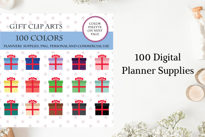 gift-clipart-gift-present-planner-stickers-christmas-gift-clipart