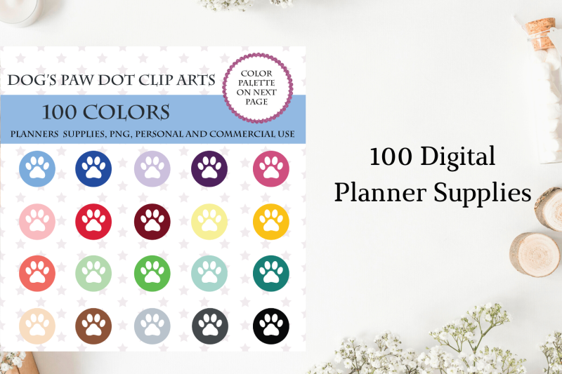 100-dog-039-s-paw-dot-clipart-vet-planner-stickers-dog-039-s-paw-clipart