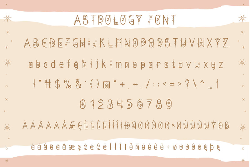 astrology-mystical-font