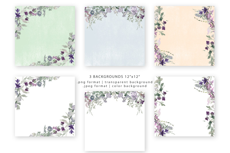 watercolor-wildflower-pre-made-backdrops-5x7-a4-12x12