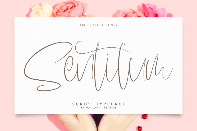 sentilum-script-calligraphy-handmade-font-typeface