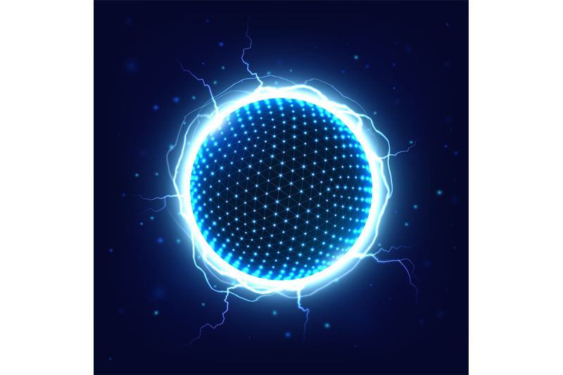 power-energy-sphere-with-electrical-thunder-shining-ball-with-dots-su