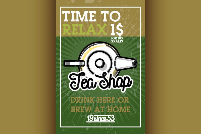 color-vintage-tea-shop-banner