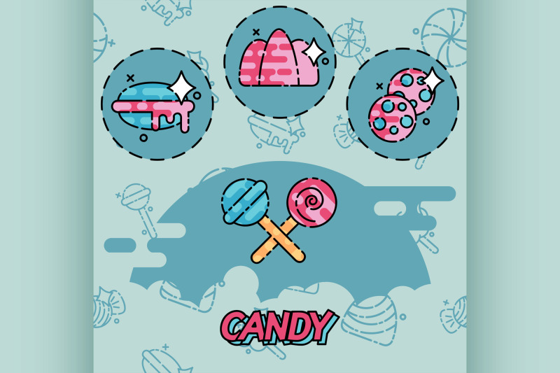 candy-flat-concept-icons