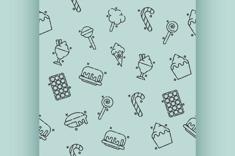 confectionary-concept-icons-pattern