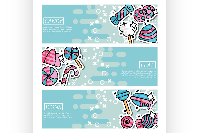 set-of-horizontal-banners-about-candy