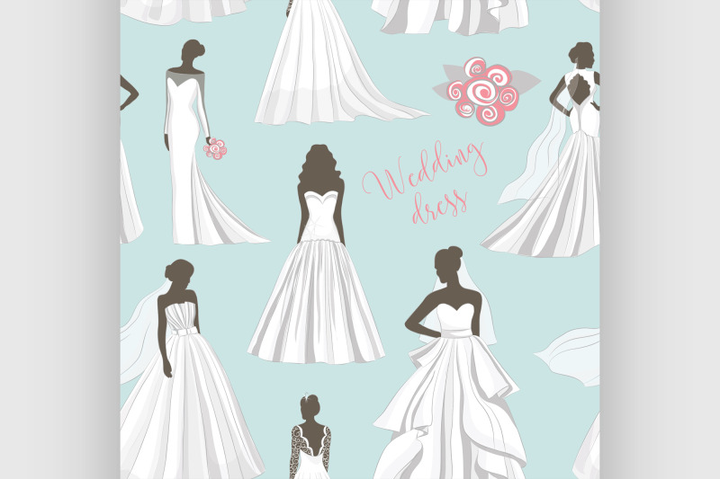 wedding-dress-set-pattern