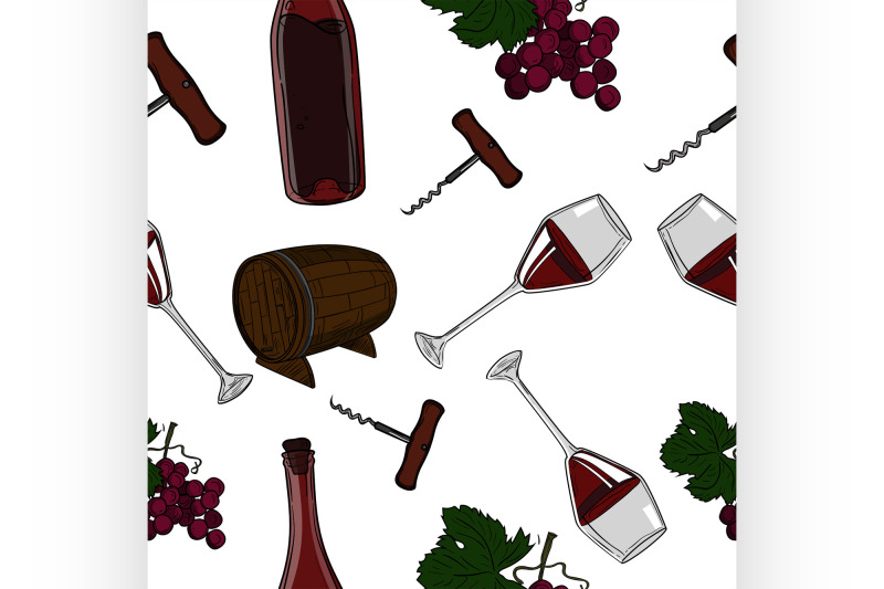 hand-drawn-pattern-of-wine