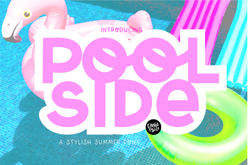 poolside-a-bold-display-font
