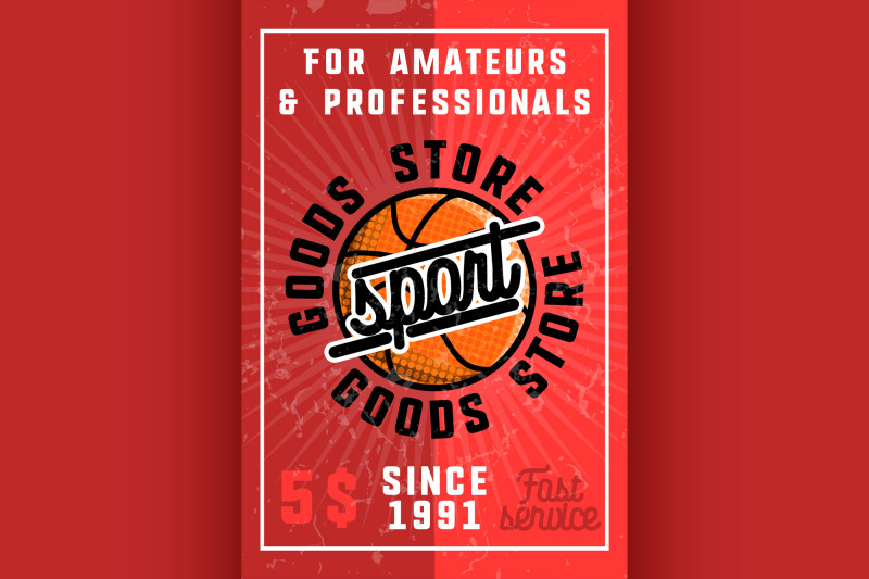 color-vintage-sport-goods-banner