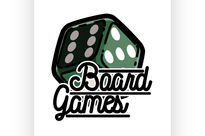 color-vintage-board-games-emblem