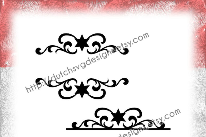 2-swirly-split-border-cutting-files-with-stars-for-monogram-and-text-in-jpg-png-studio3-svg-eps-dxf-for-cricut-and-silhouette-decorative-christmas-border