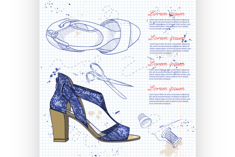 fashion-vector-sketch-womens-shoes