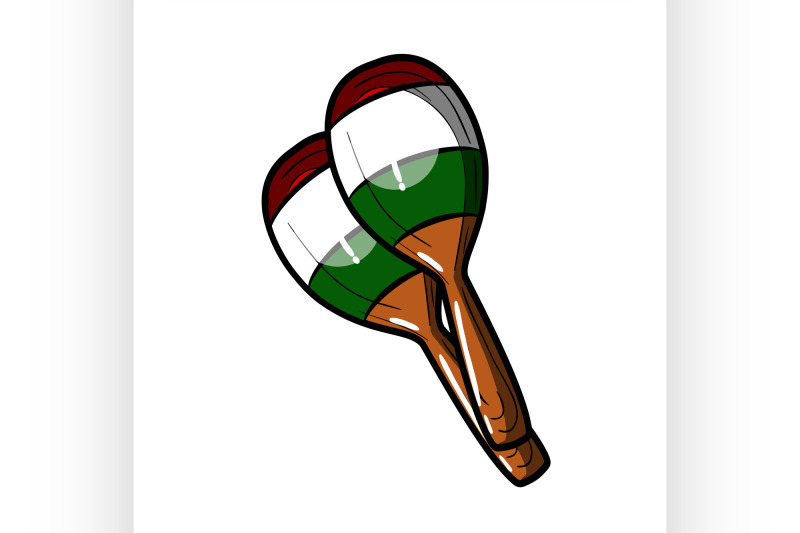 color-sketch-maracas