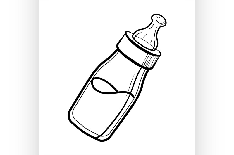 sketch-baby-bottle
