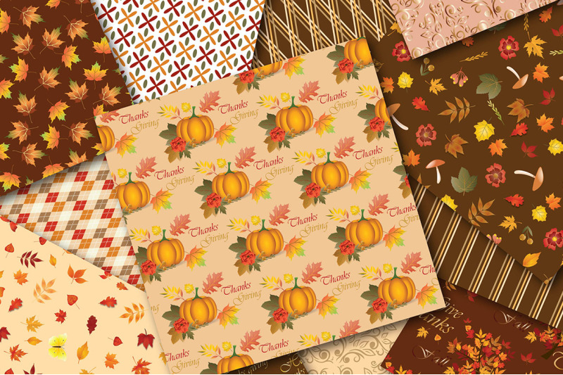 thanksgiving-digital-papers-fall-digital-papers-pumpkins-floral-pat