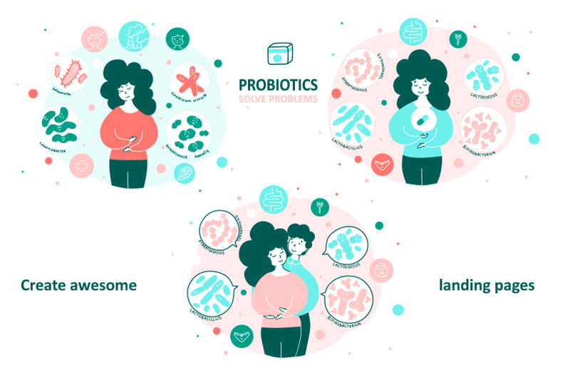 probiotics-vector-svg-illustration