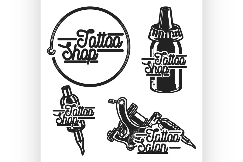 vintage-tattoo-shop-emblems