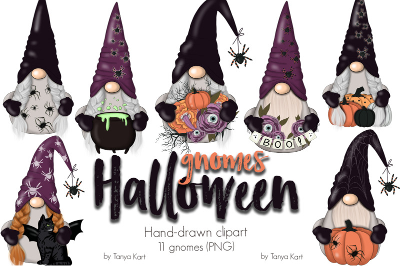 halloween-gnomes-planner-icons