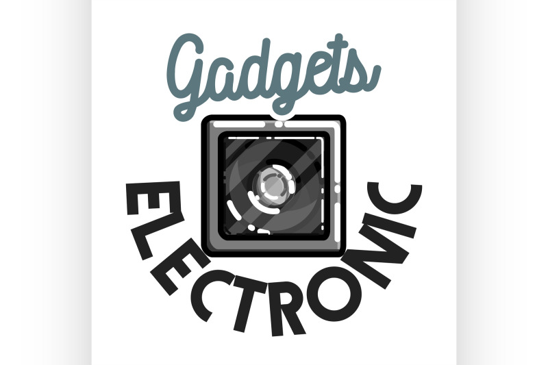 color-vintage-electronic-gadgets-emblem
