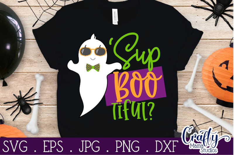 Download Ghost Svg, Sup Boo Tiful Svg, Bootiful Svg, Halloween Boy Ghost Svg By Crafty Mama Studios ...