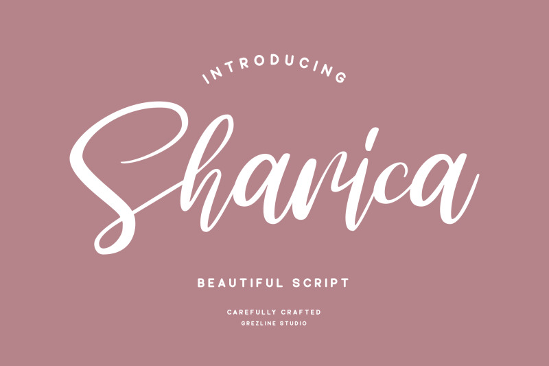sharica-script-font