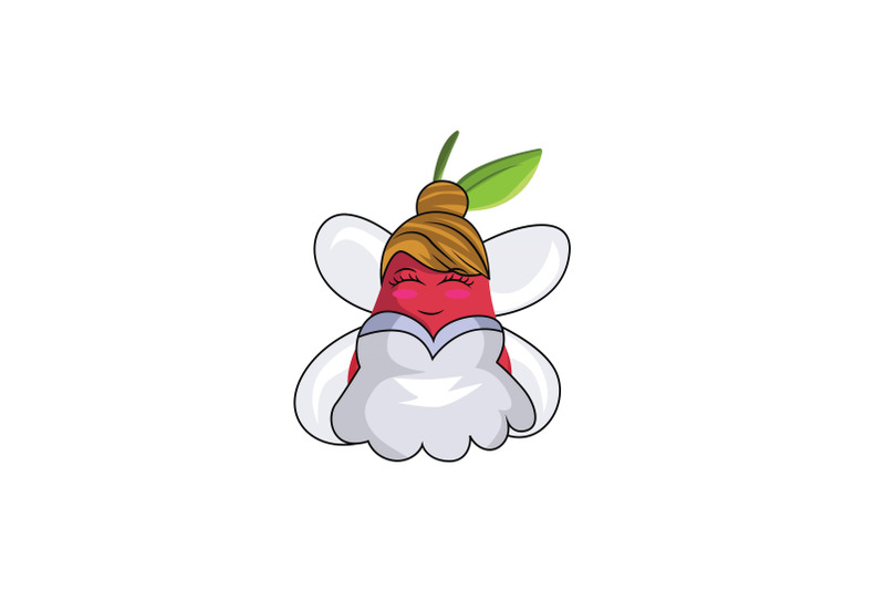 rose-apple-fairy-fruit-cartoon-character