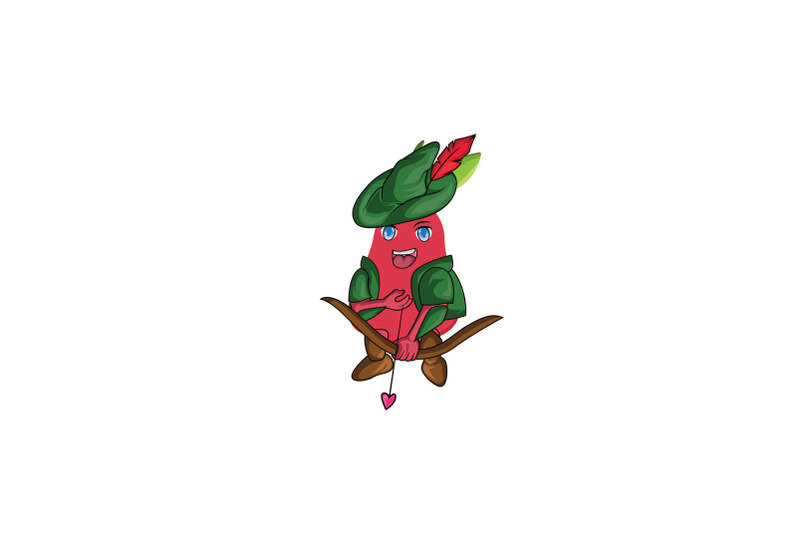 rose-apple-archer-fruit-cartoon-character