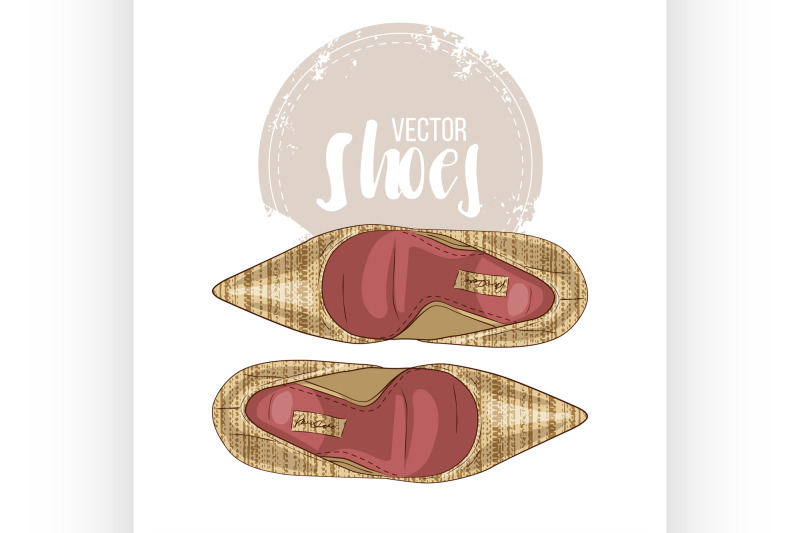 fashion-vector-sketch-womens-shoes