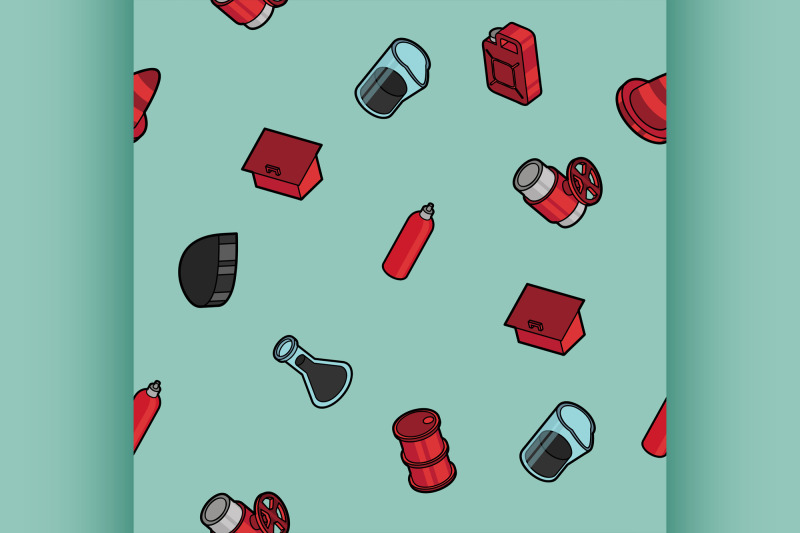 gas-color-outline-isometric-pattern