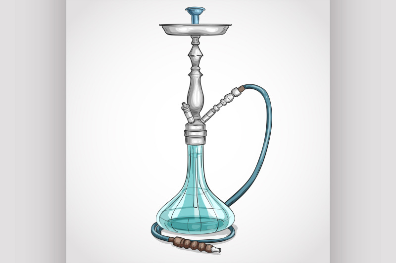 vector-hand-drawn-hookah