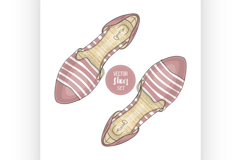 fashion-vector-sketch-womens-shoes