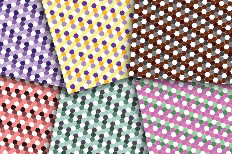 mosaic-digital-papers-mosaic-pattern-honeycomb-hexagonal-paper-scra