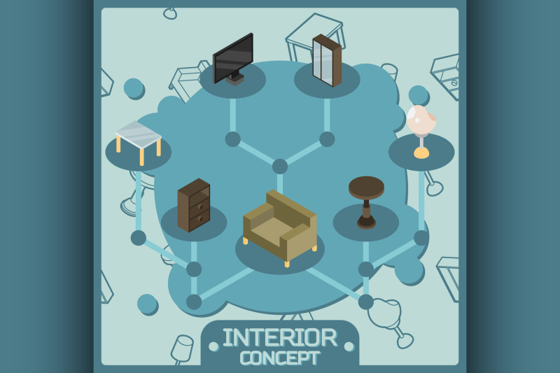 interior-color-isometric-concept-icons