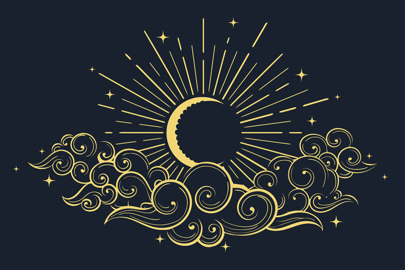 moon-and-clouds-at-midnight-drawn-in-oriental-style