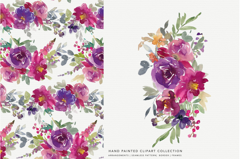 watercolor-floral-clipart-purple-and-magenta