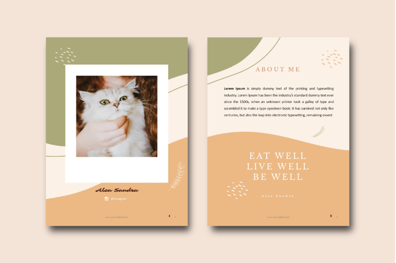 recipe-ebook-vegan-powerpoint-template