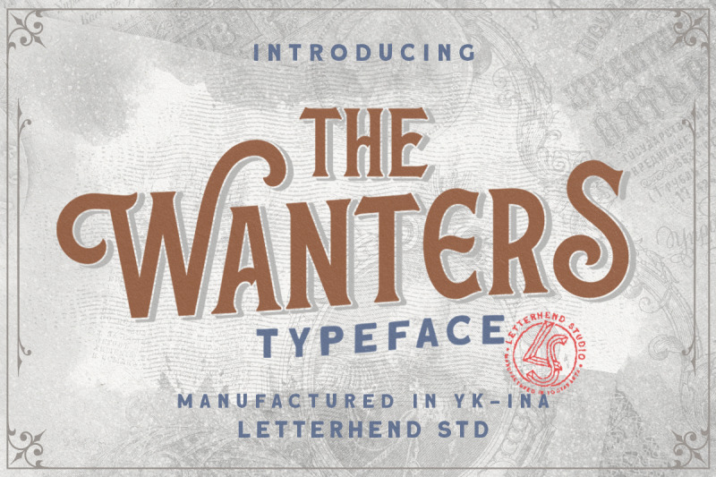 the-wanters-display-typeface