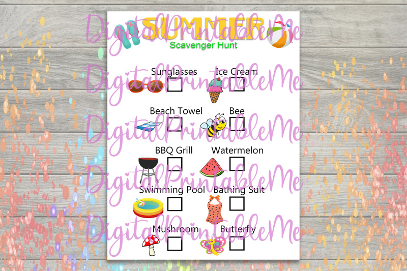 summer-scavenger-hunt-printable-kids-craft-outdoor-game-download