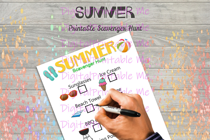 summer-scavenger-hunt-printable-kids-craft-outdoor-game-download