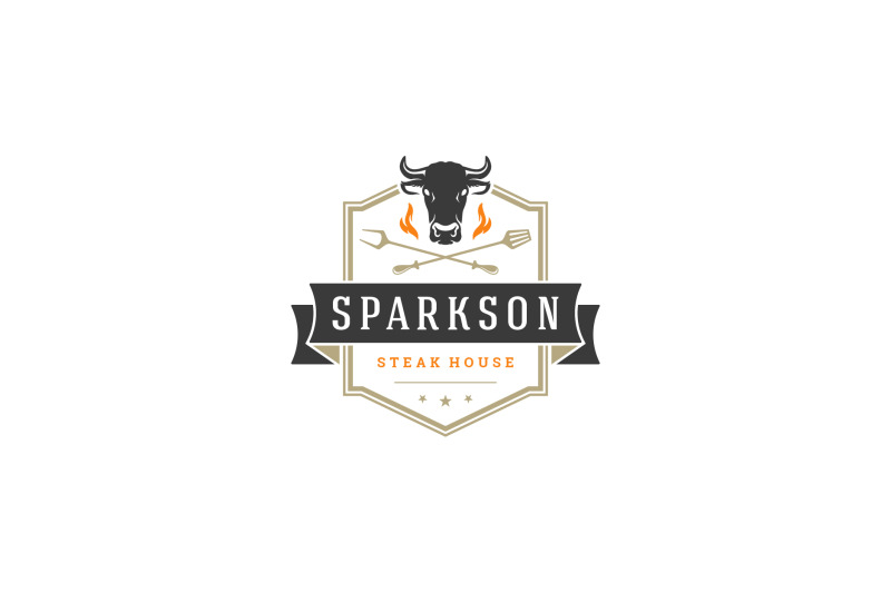 barbecue-grill-logo-template