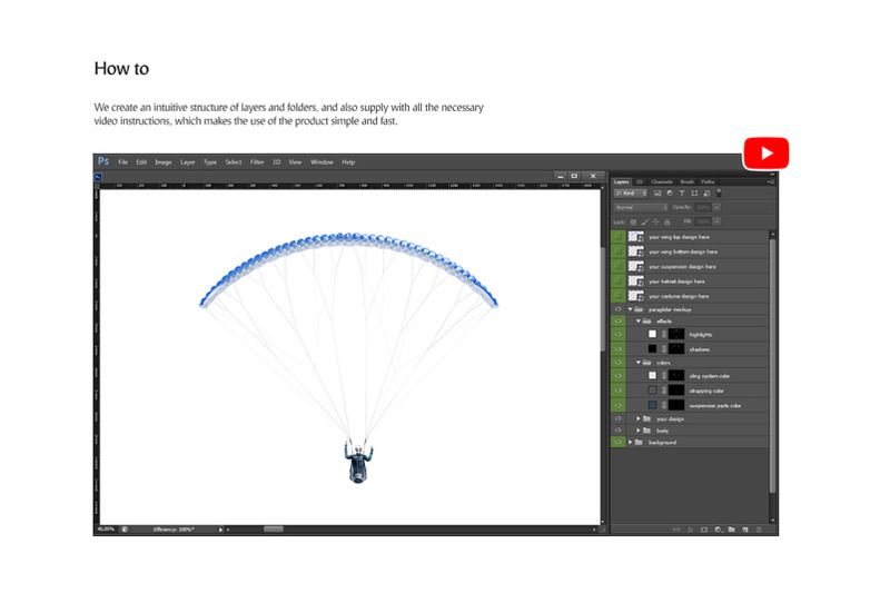 paraglider-mockups-set