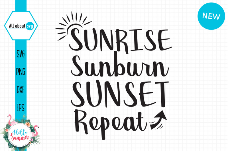 sunrise-sunburn-sunset-repeat-svg